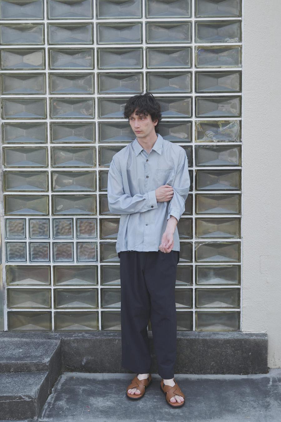 Cut-Off Stripe Shirt