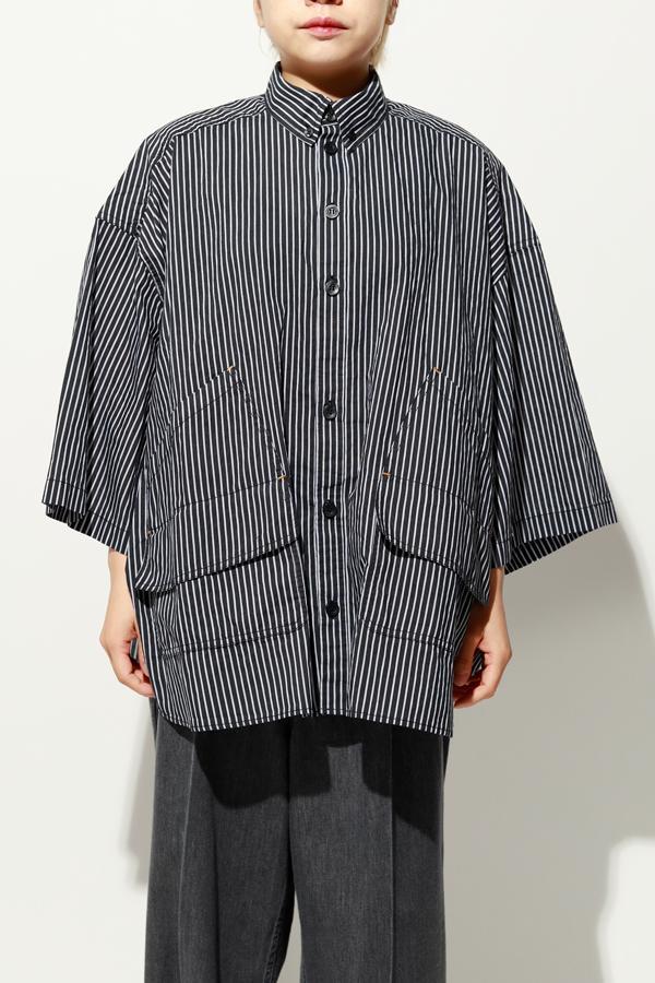 Oversized Stripe BD Shirt