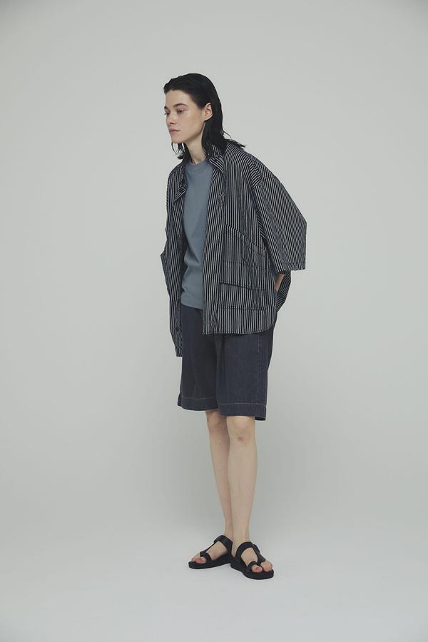 Oversized Stripe BD Shirt