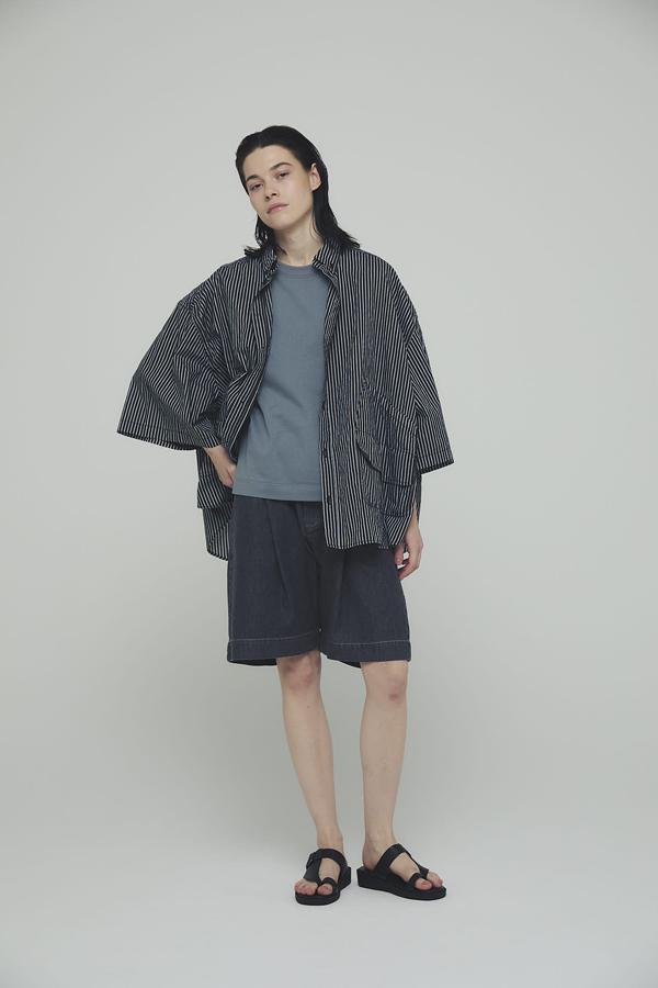 Oversized Stripe BD Shirt