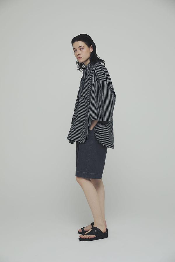 Oversized Stripe BD Shirt