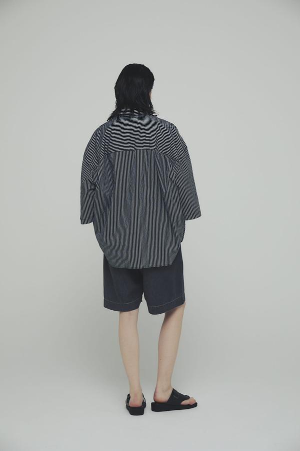 Oversized Stripe BD Shirt
