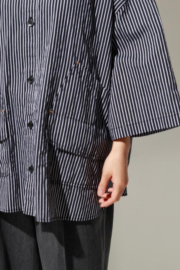 Oversized Stripe BD Shirt