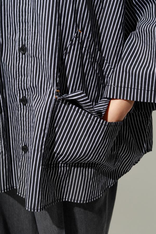 Oversized Stripe BD Shirt