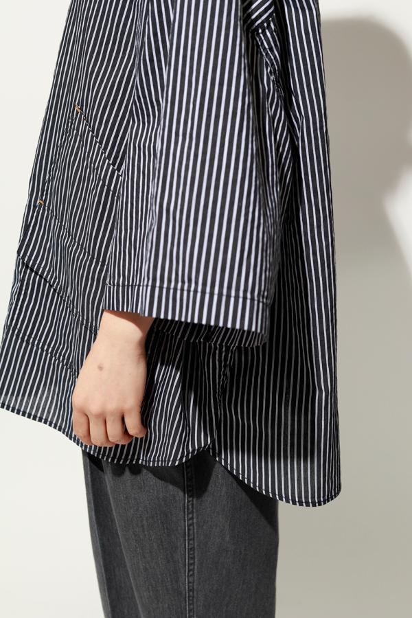 Oversized Stripe BD Shirt