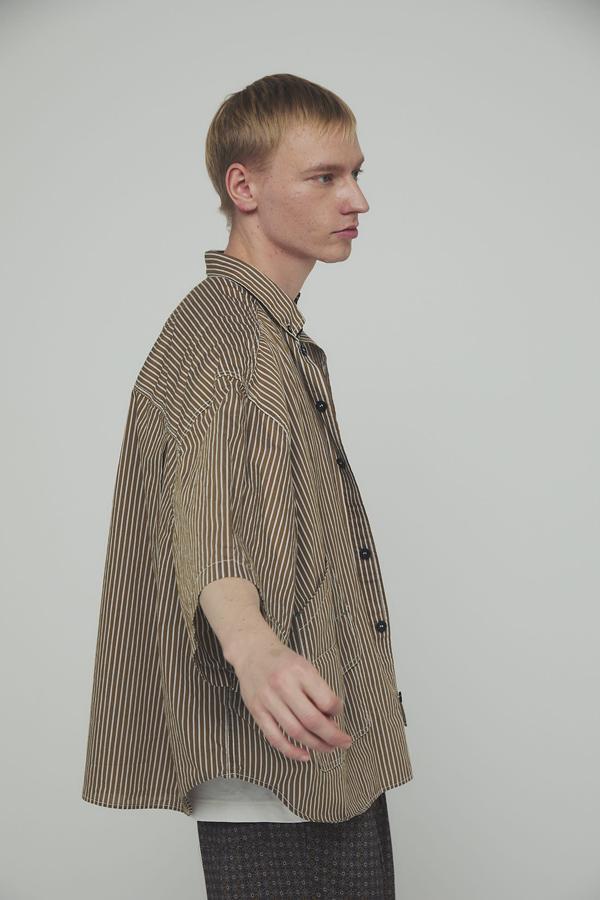 Oversized Stripe BD Shirt