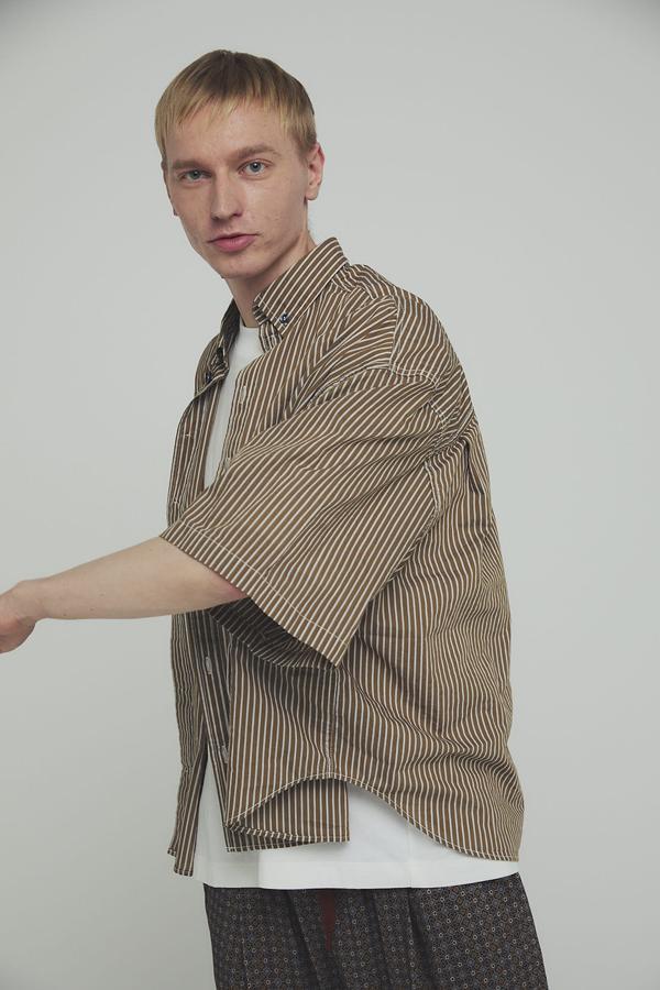 Oversized Stripe BD Shirt