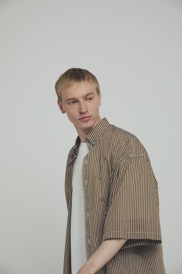 Oversized Stripe BD Shirt