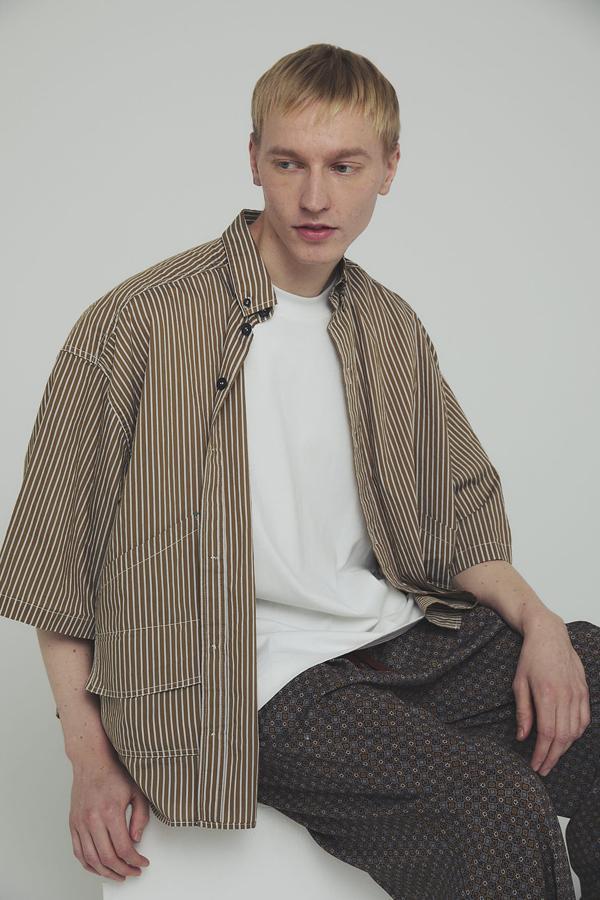 Oversized Stripe BD Shirt