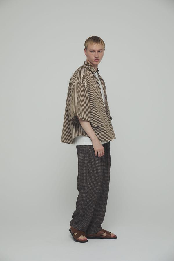 Oversized Stripe BD Shirt