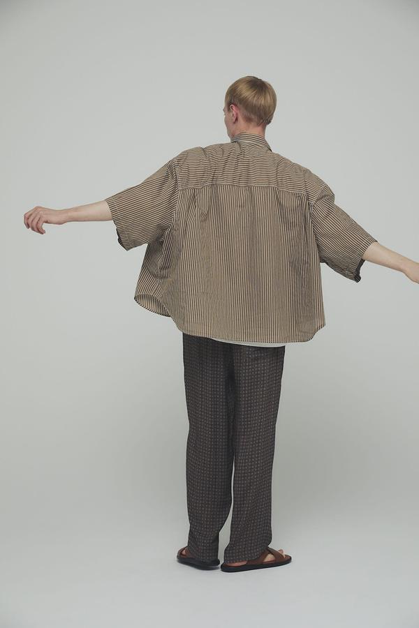 Oversized Stripe BD Shirt