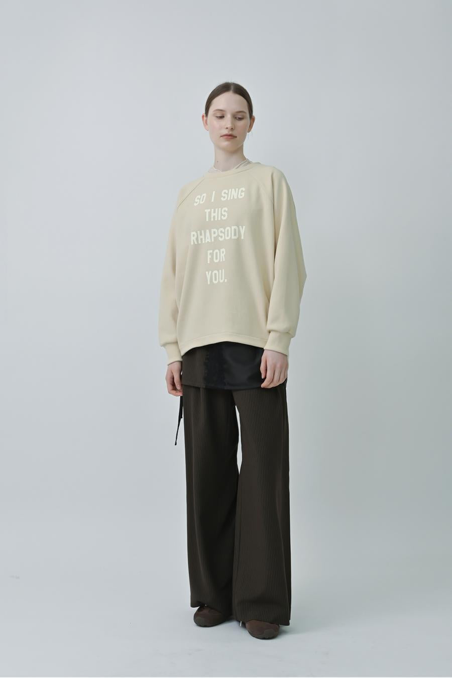 Printed Logo Pullover