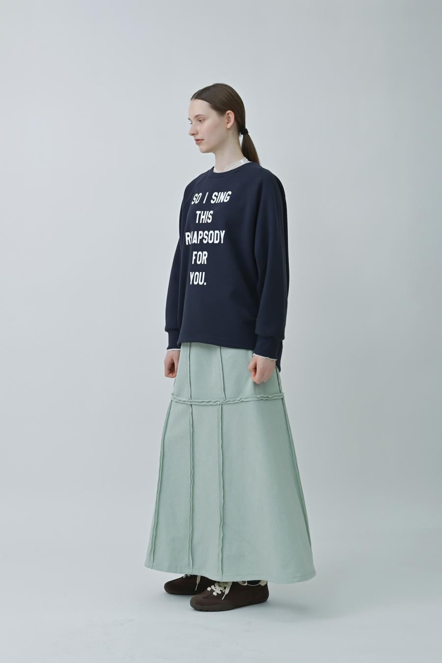 Printed Logo Pullover