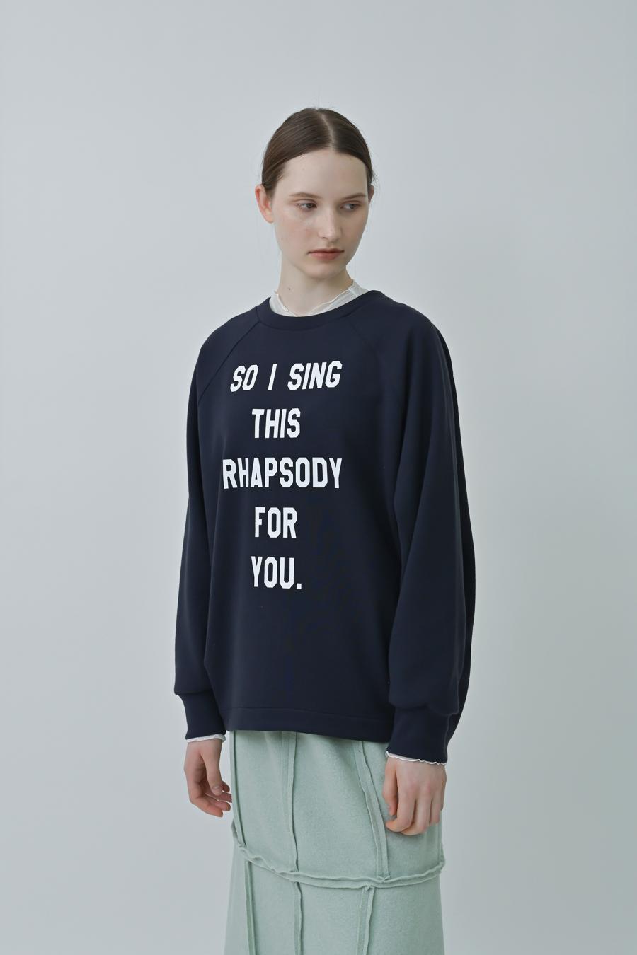 Printed Logo Pullover