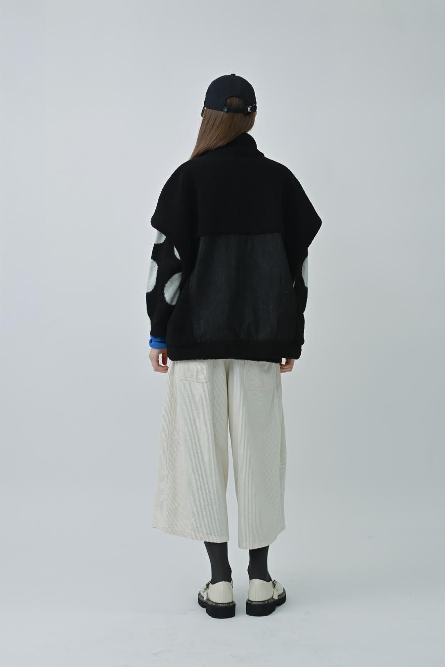Denim Sherpa Vest