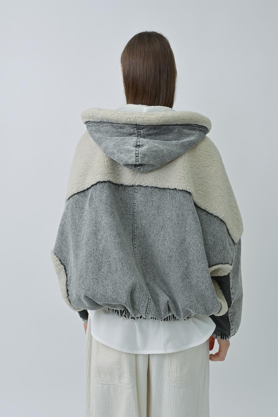 Denim Sherpa Jacket