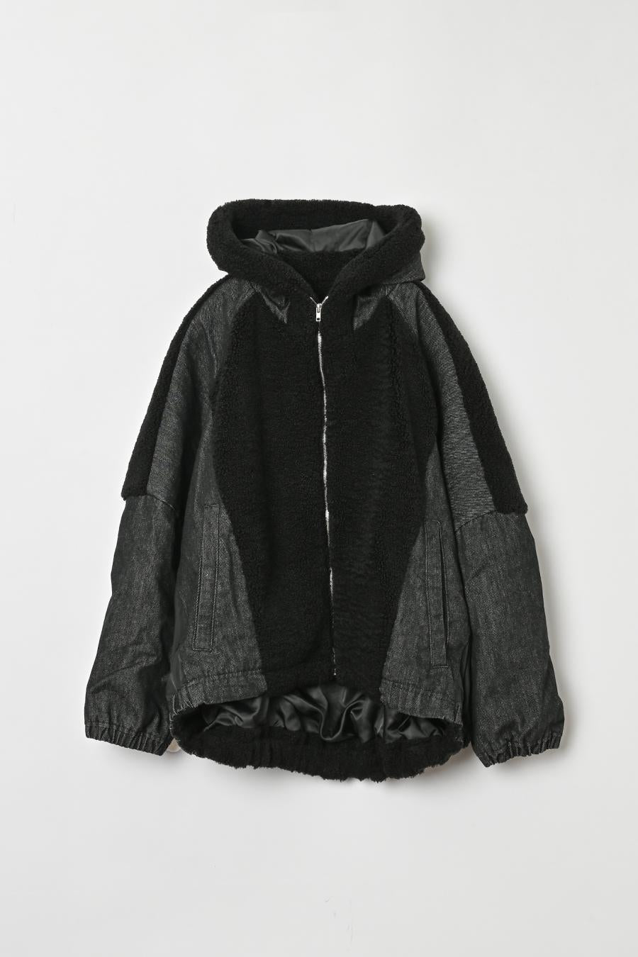Denim Sherpa Jacket
