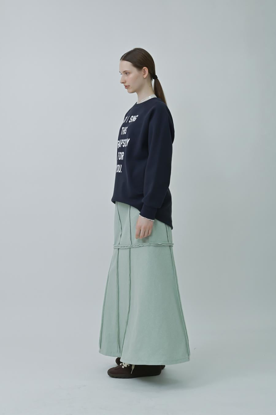 Paneled Mermaid Skirt