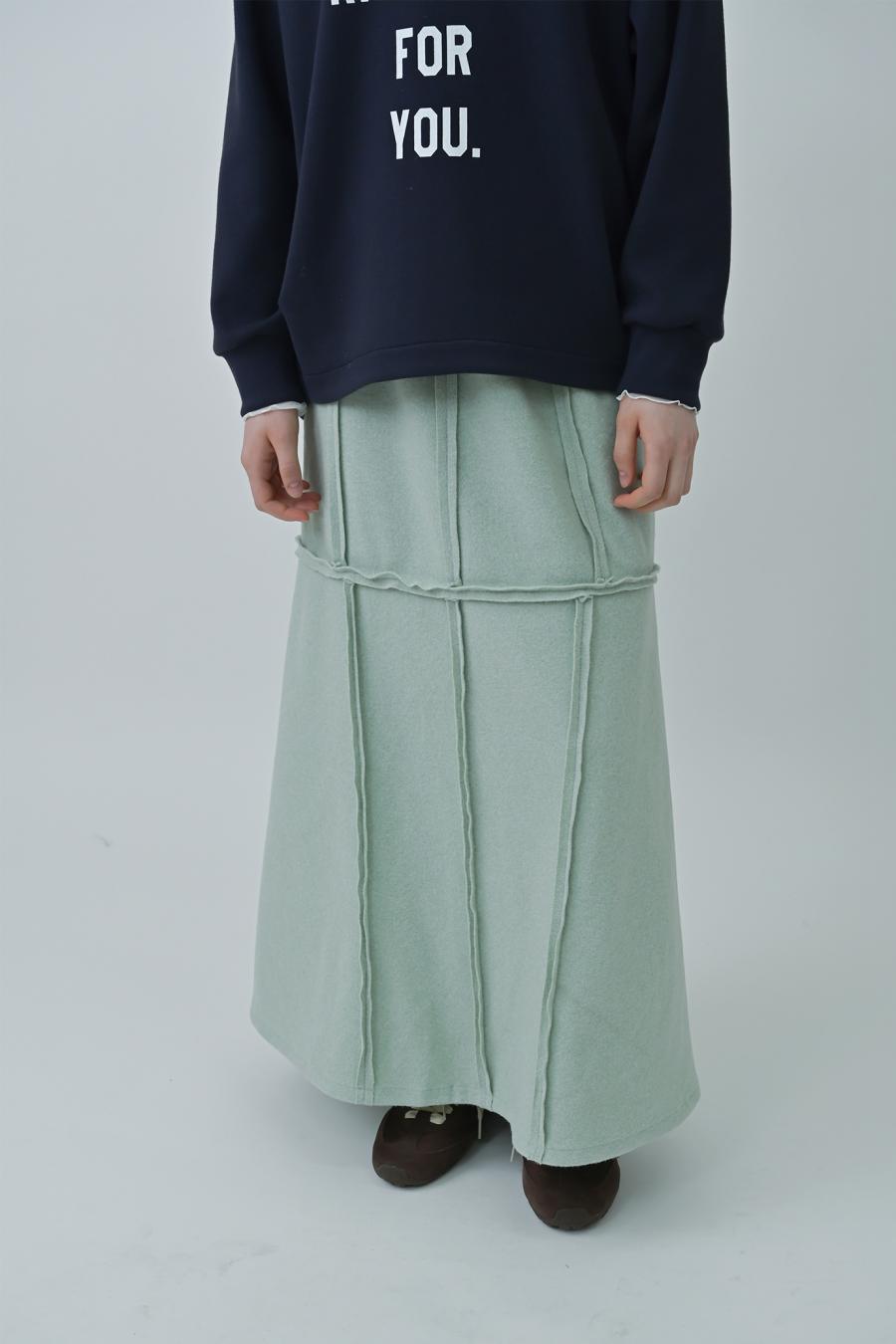 Paneled Mermaid Skirt
