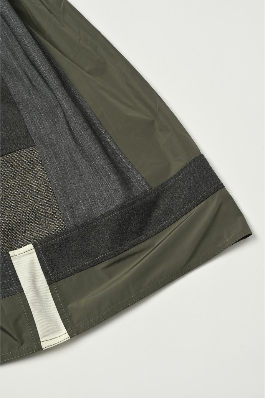 Memory Taffeta Tuck Skirt