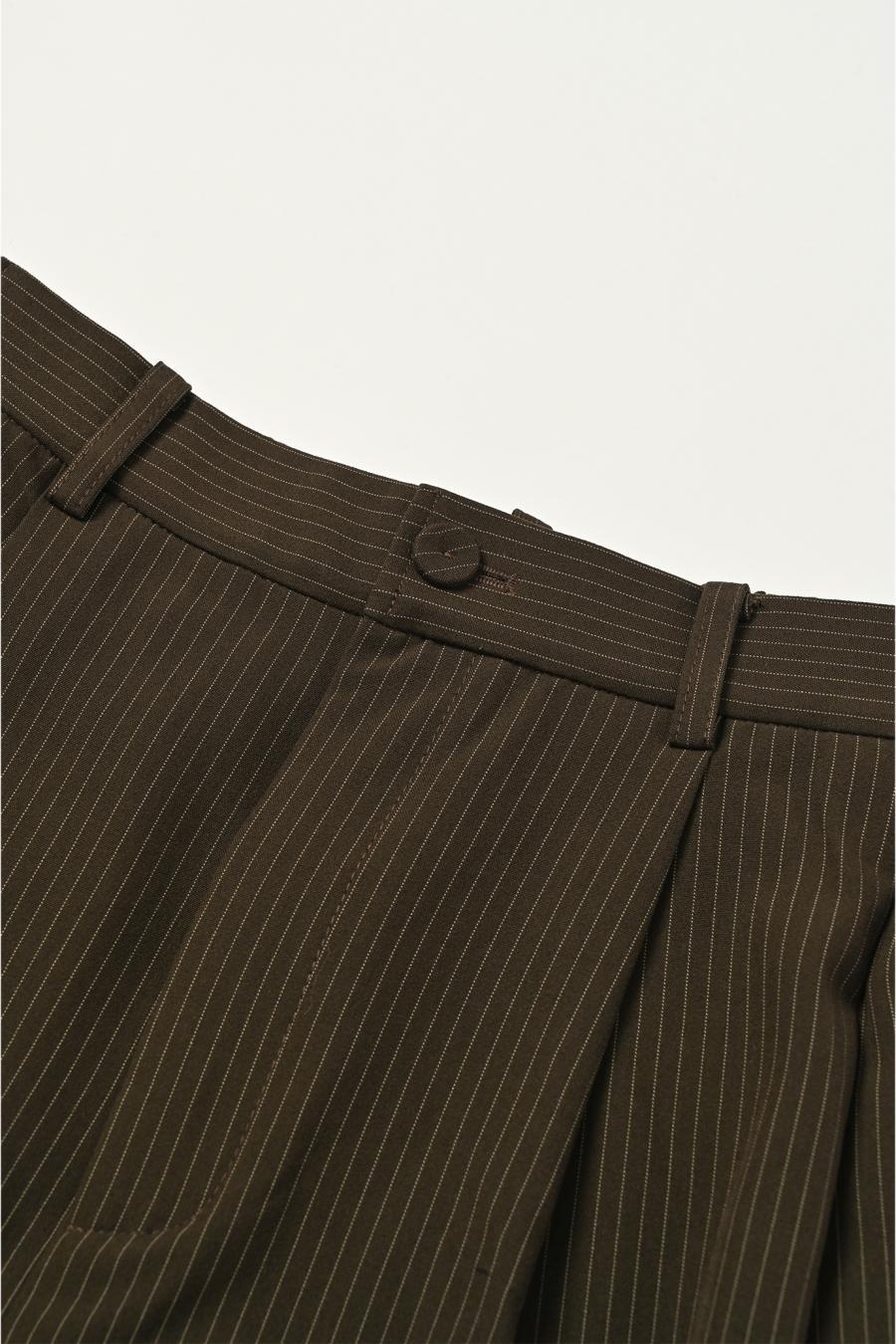 Pullover with Wrap Skirt-Look Pants