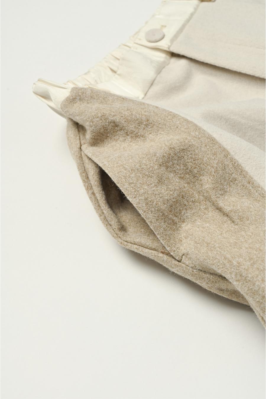 Two-Tone Paneled Pants