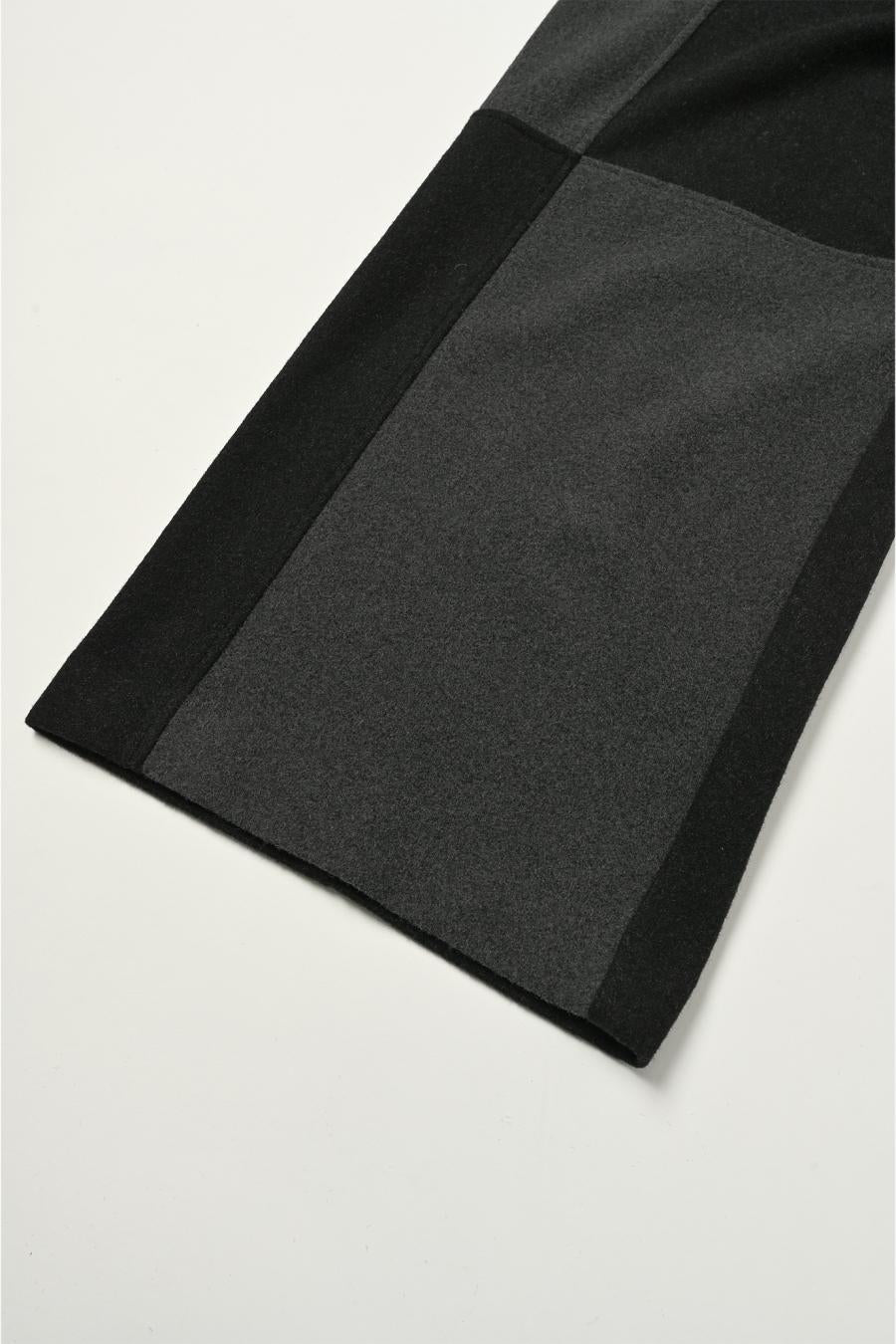 Two-Tone Paneled Pants
