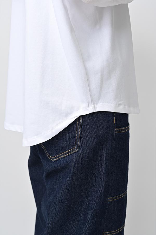 Shirred Sleeve Pullover