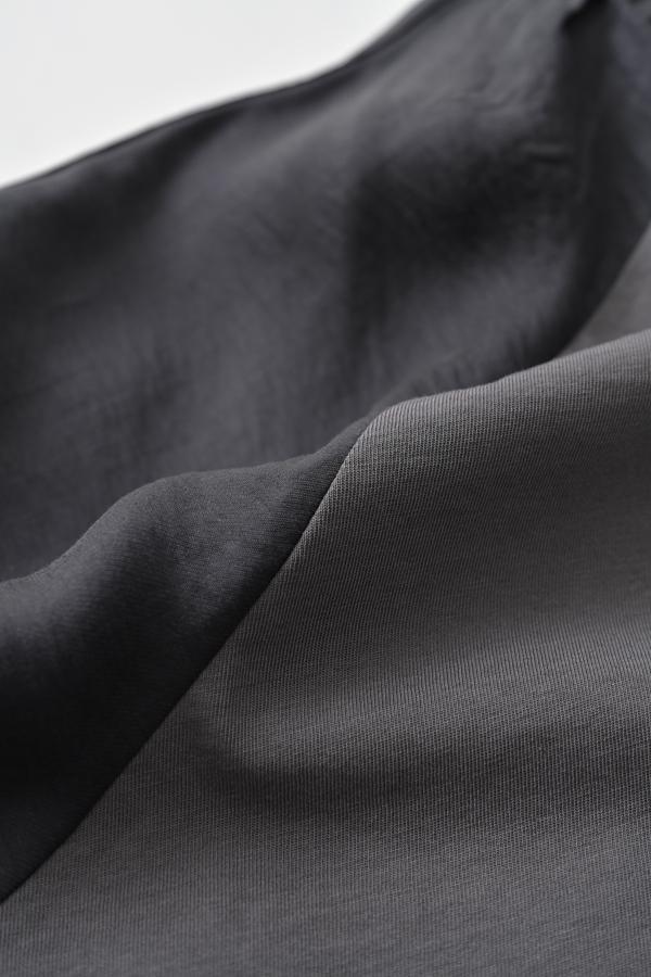 Shirred Sleeve Pullover