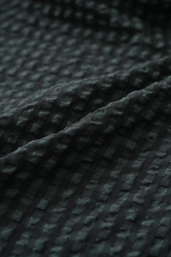 Textured Check Pants