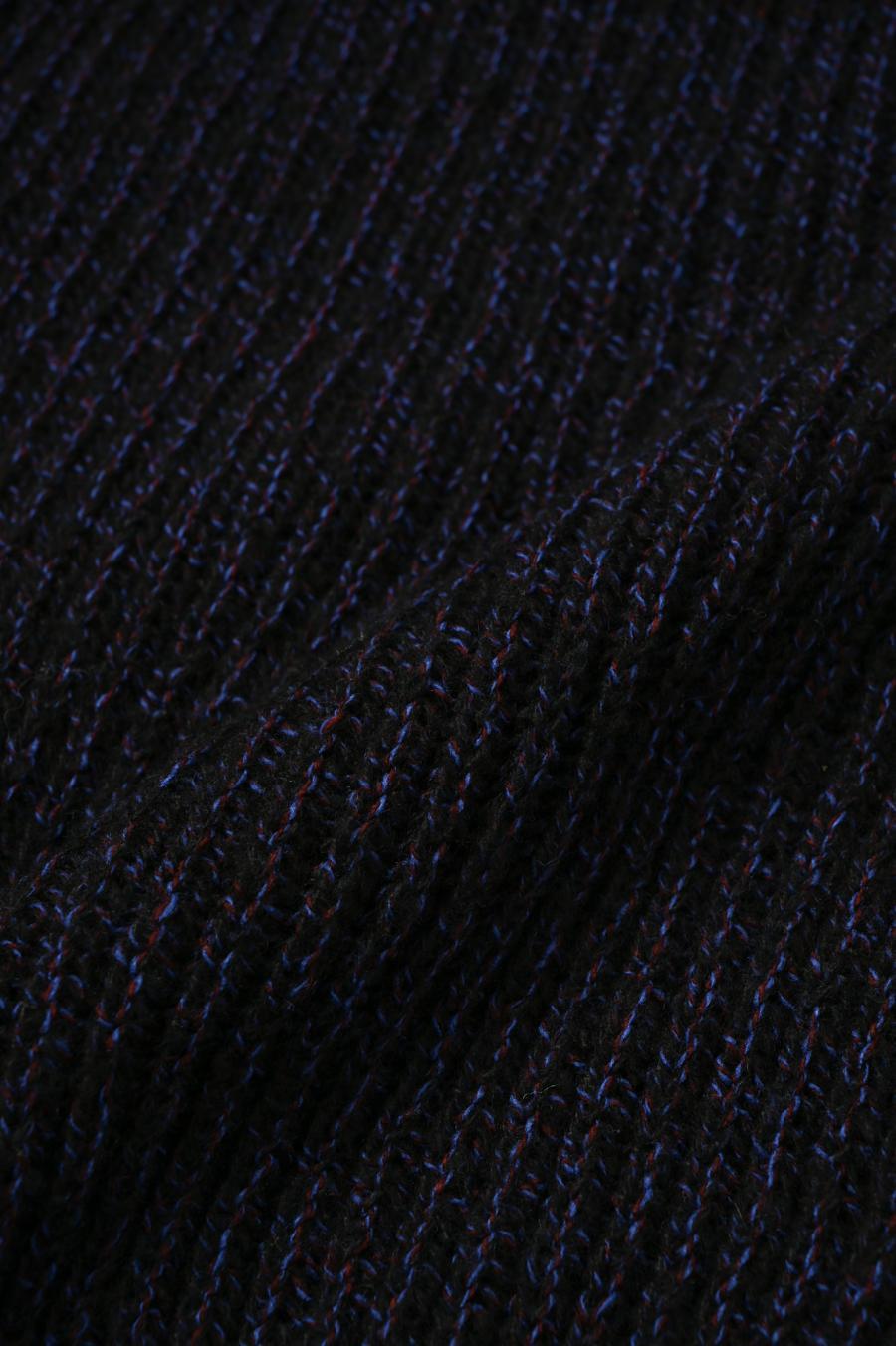 Mixed Yarn Knit Cardigan