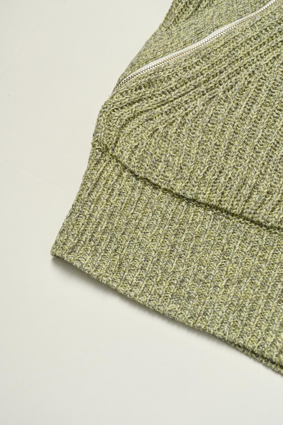 Mixed Yarn Knit Cardigan