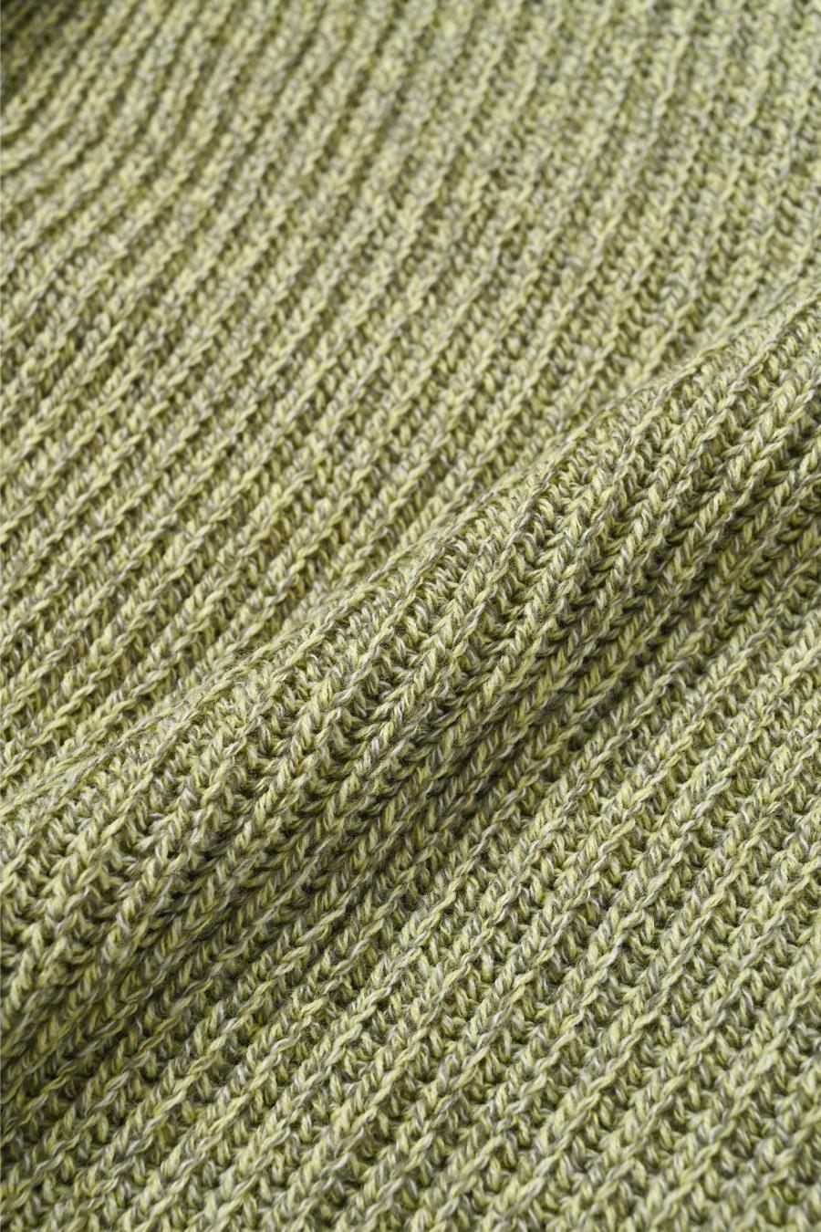 Mixed Yarn Knit Cardigan