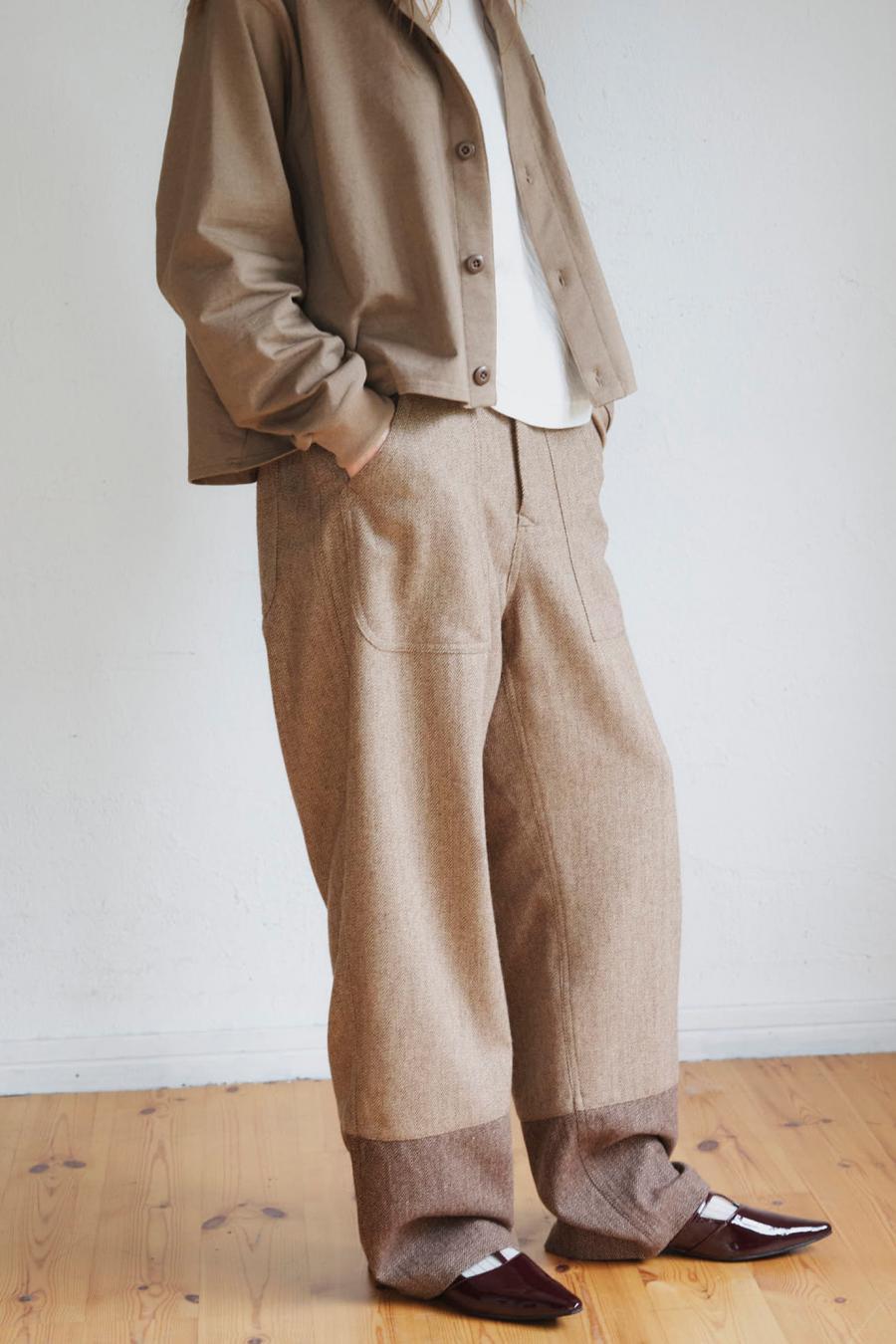 Wool-Like Trousers