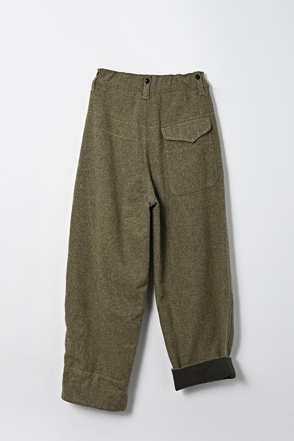 Wool Tweed Trousers