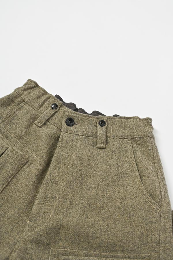 Wool Tweed Trousers