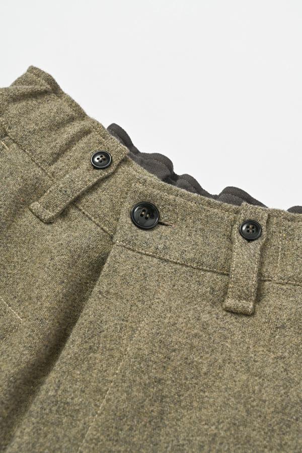 Wool Tweed Trousers