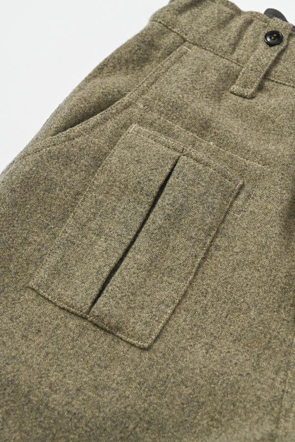 Wool Tweed Trousers