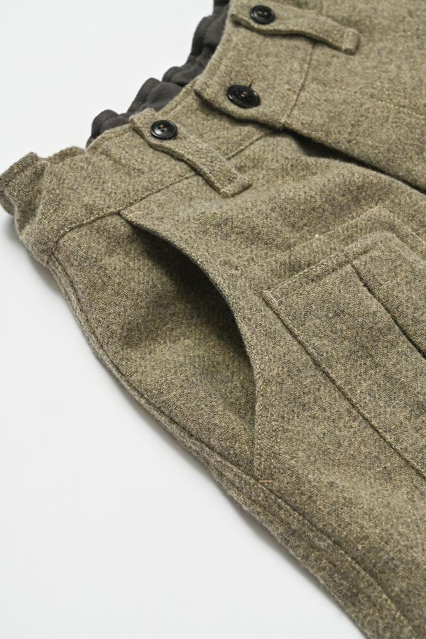 Wool Tweed Trousers