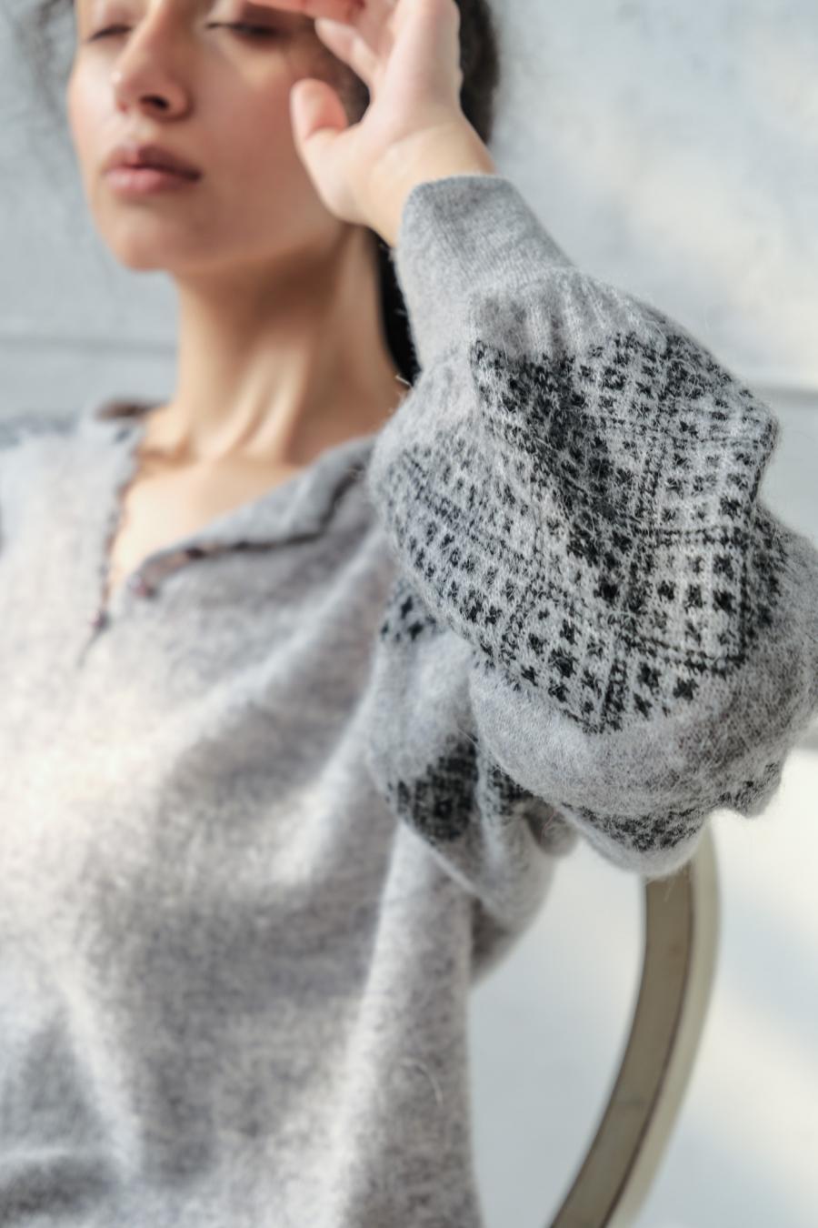 Alpaca Nordic Pullover
