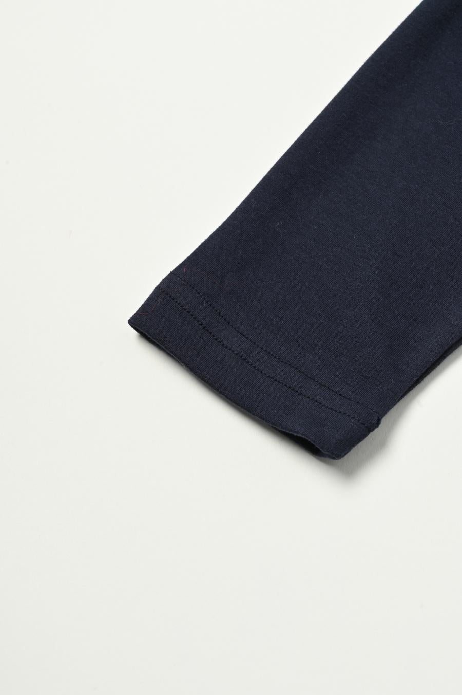 Pleated Mixed-Media Pullover