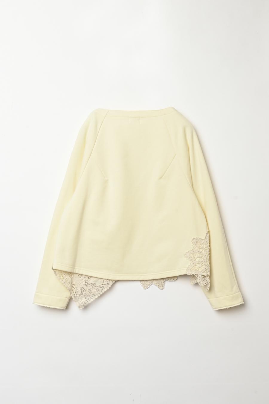 Motif Lace Pullover
