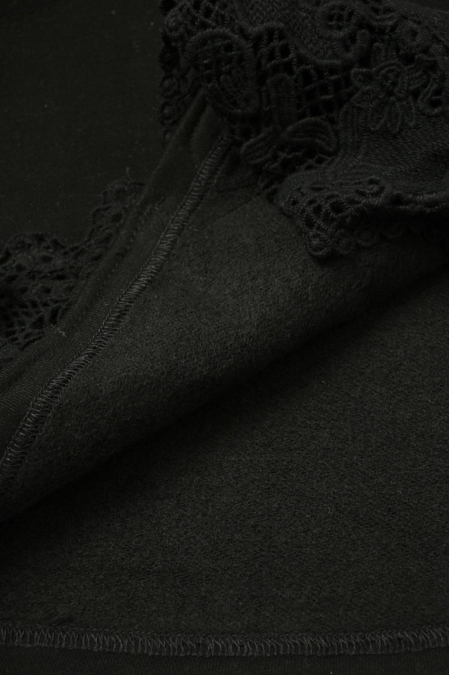 Motif Lace Pullover