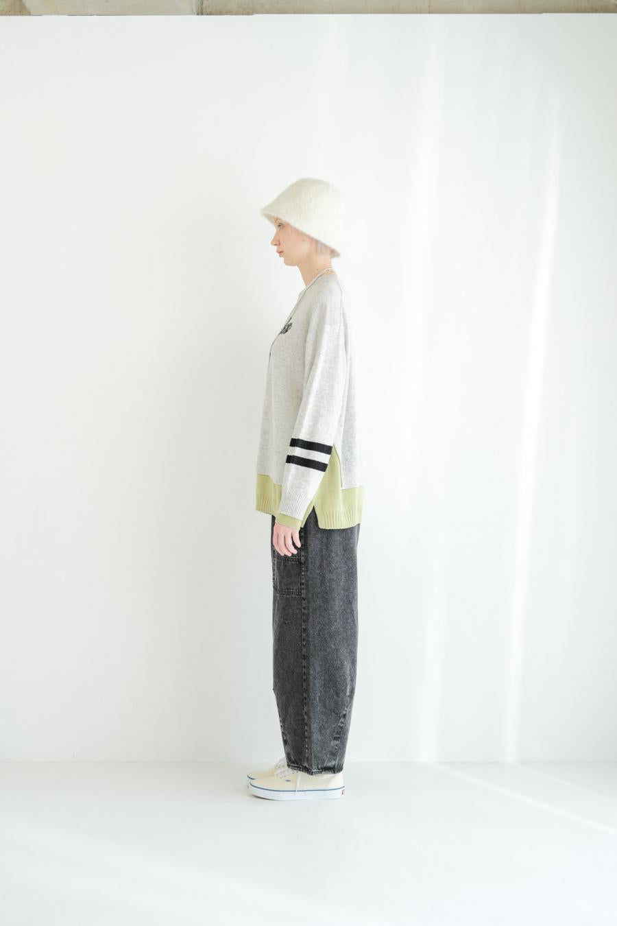 “good” Logo Layered Pullover