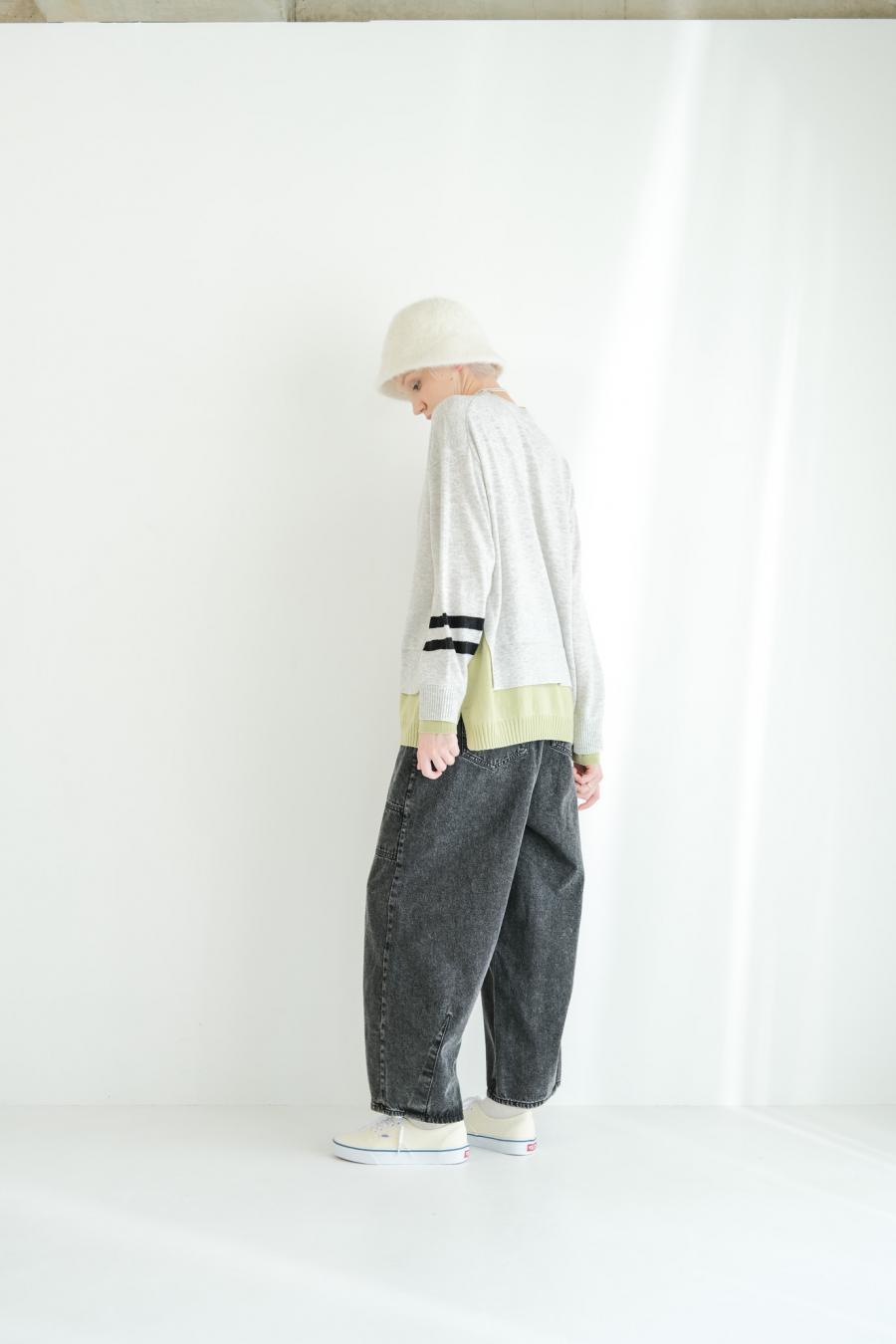 “good” Logo Layered Pullover