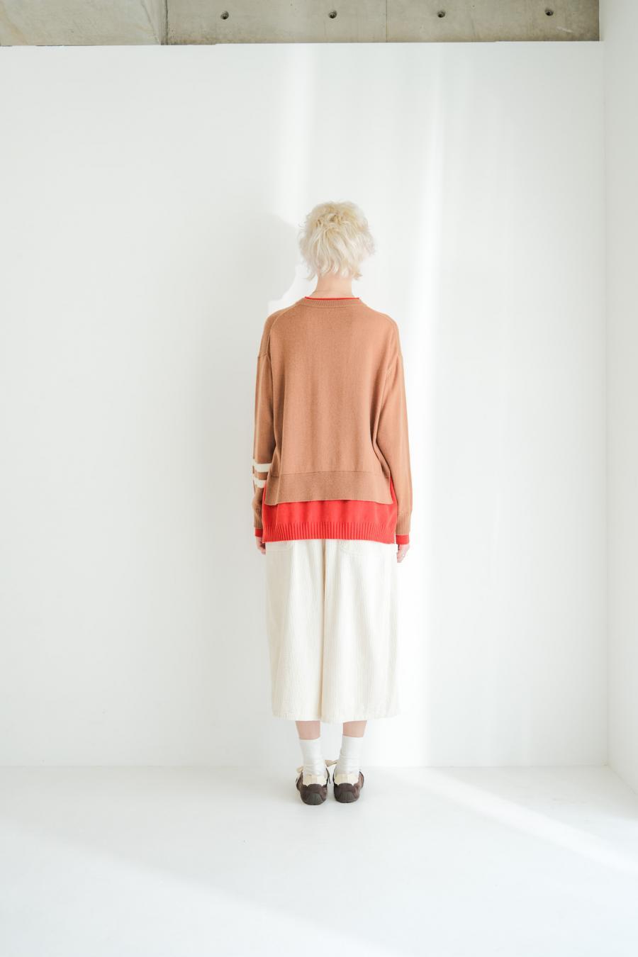 “good” Logo Layered Pullover