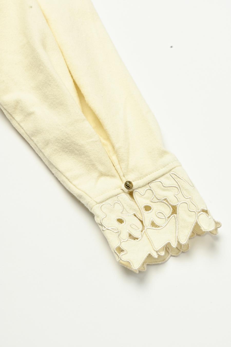 Punched Lace Blouse