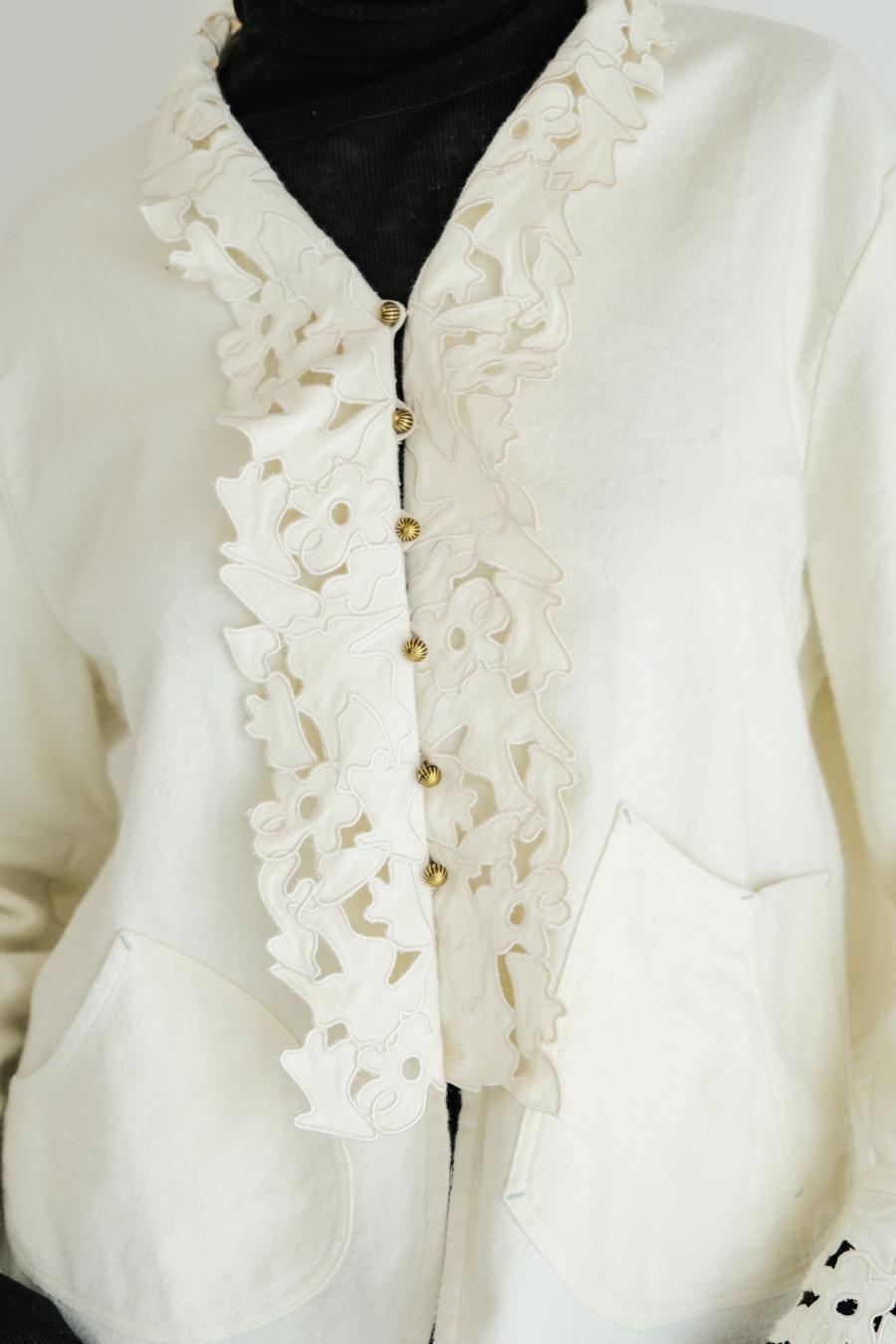 Punched Lace Blouse