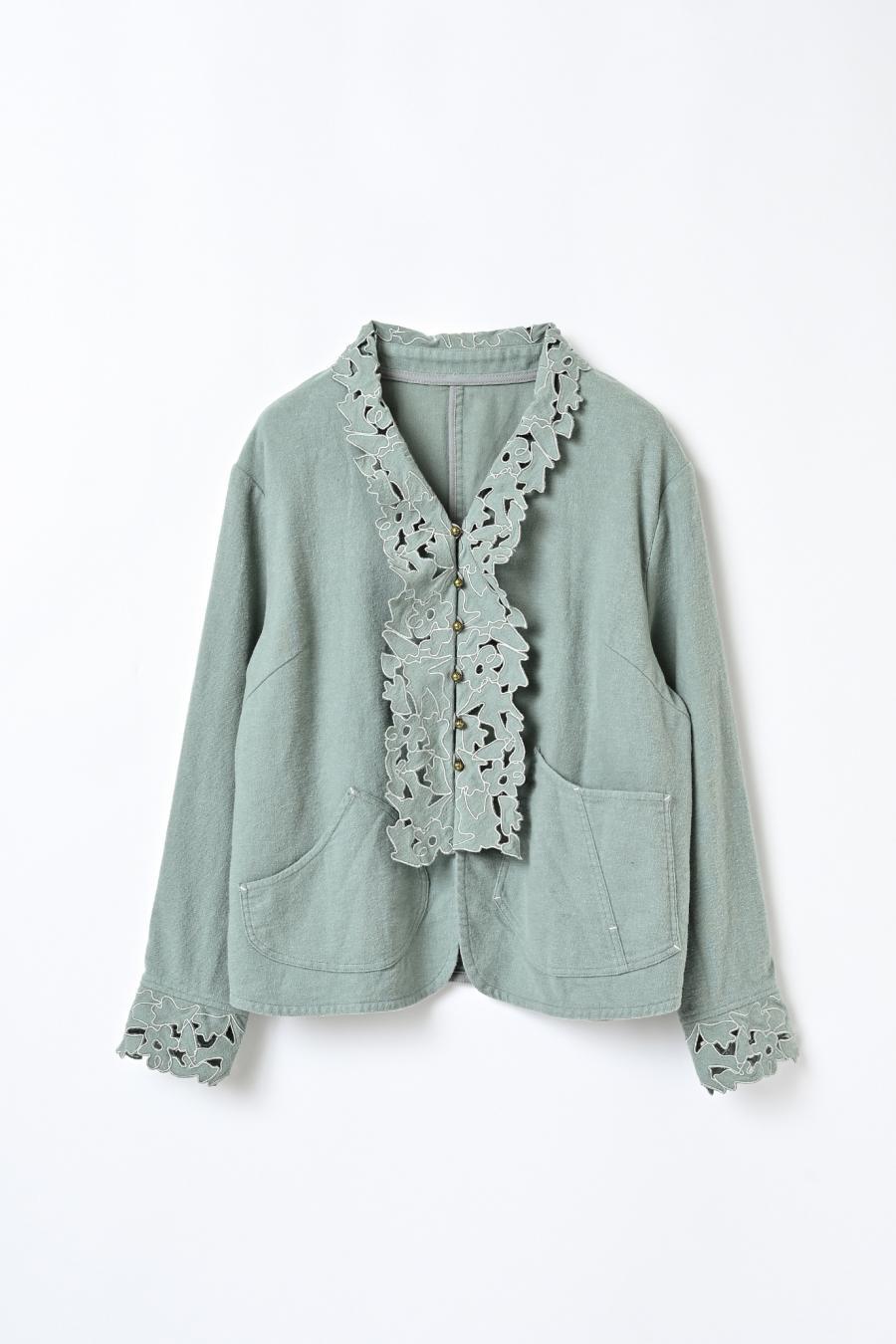 Punched Lace Blouse