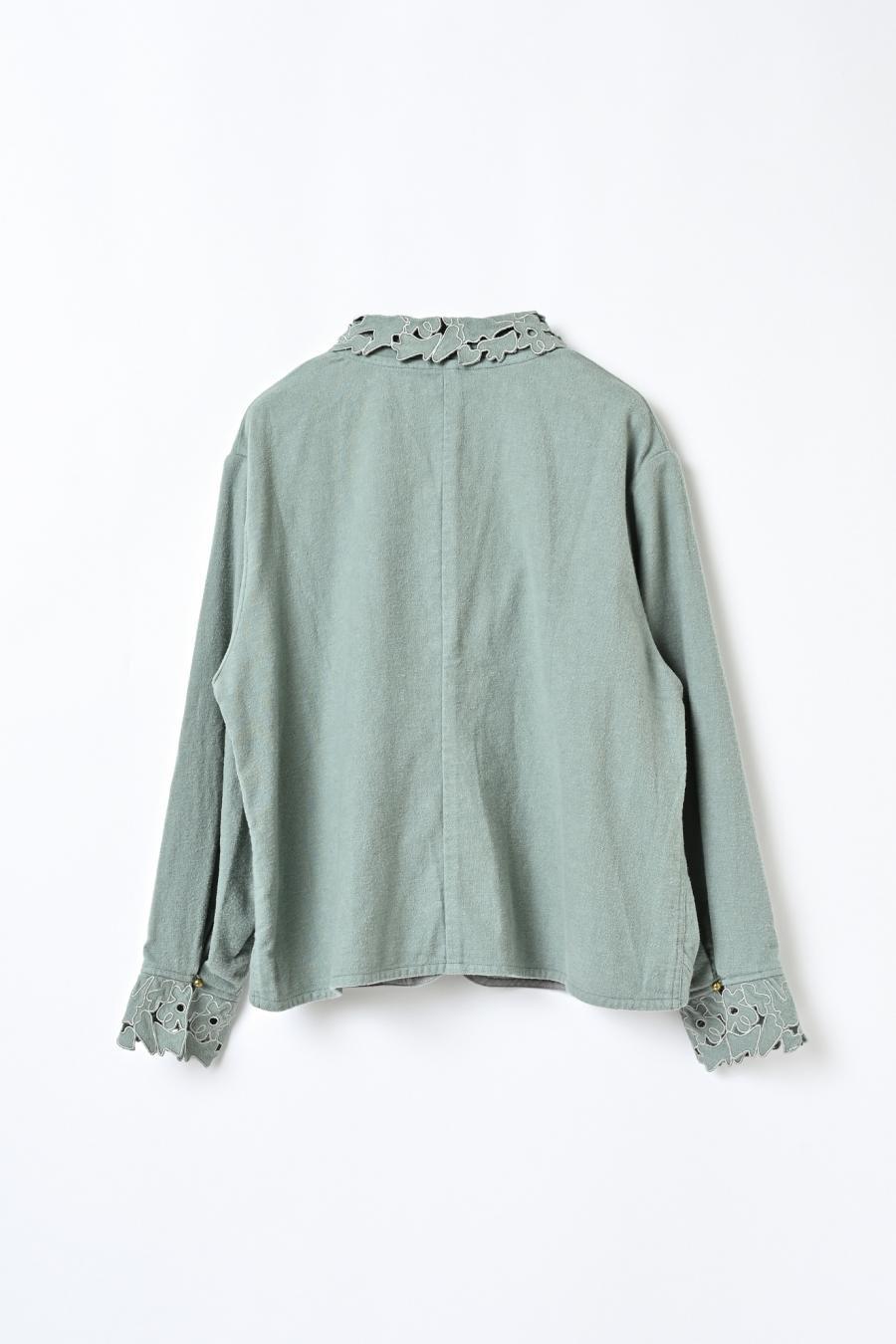 Punched Lace Blouse